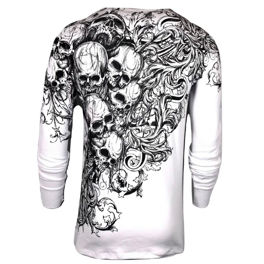 Xtreme Couture by Affliction  Mens Thermal Shirt Accuser